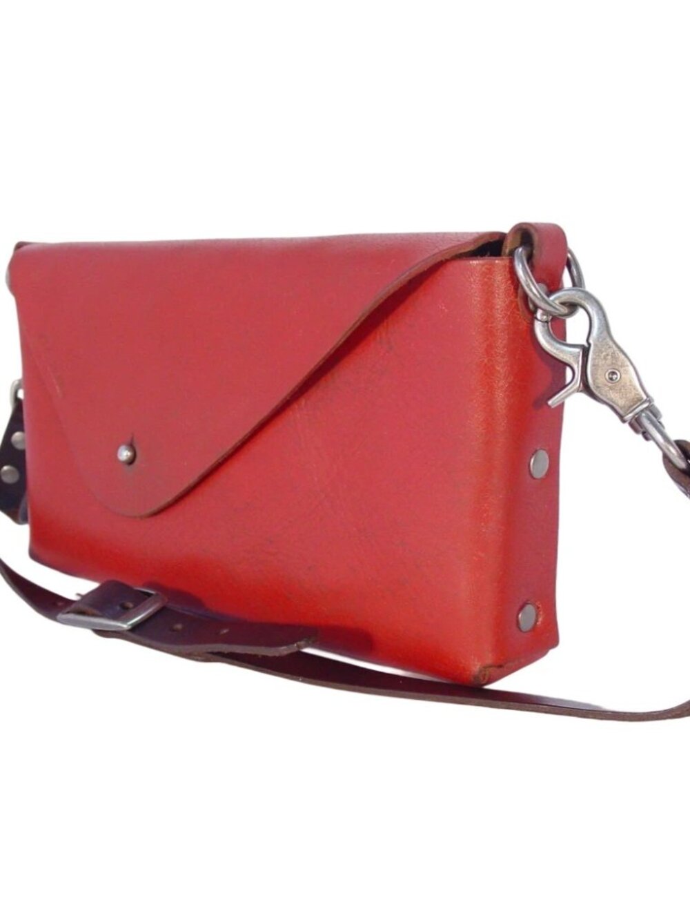 DEAN ACCESSORIES $145 Asymmetrical Convertible Clutch Crossbody Bag - Made in LA - Picture 3 of 8